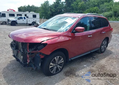 2017 Nissan Pathfinder Sv from USA, damaged, VIN 5N1DR2MMXHC658706